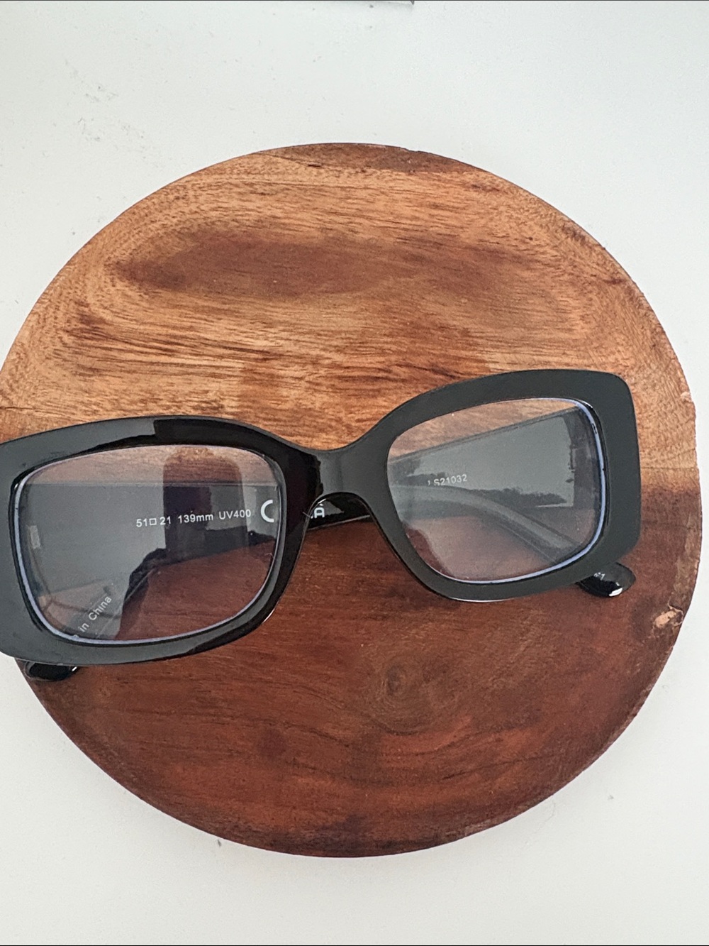 Amazon Black Rectangular Women’s Glasses